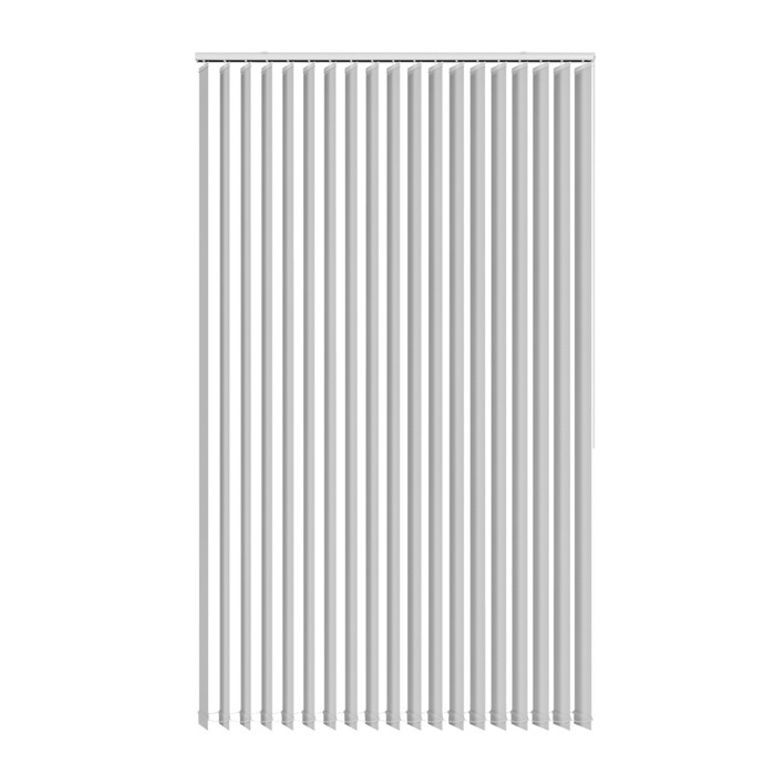 Lamellgardin Ljusdämpande Vit 250 x 250 cm